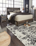 Drystan King Panel Bed with 4 Storage Drawers
