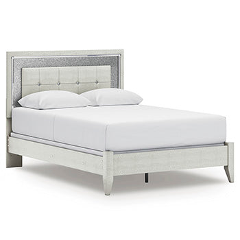 Zyniden Queen Panel Footboard with Rails