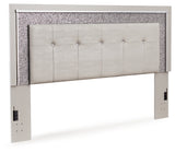 Zyniden King Upholstered Panel Headboard