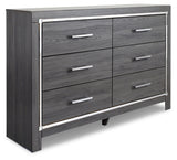 Lodanna Full Panel Bed with Dresser