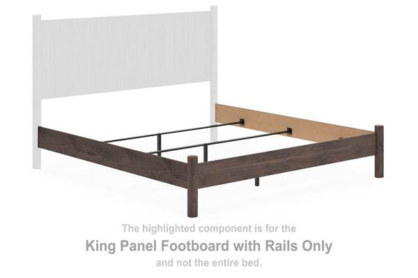 Cadmori King Panel Footboard w/Rails