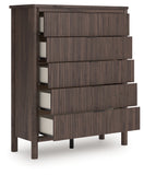 Cadmori Five Drawer Wide Chest
