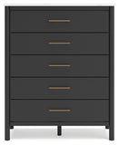 Cadmori Five Drawer Wide Chest