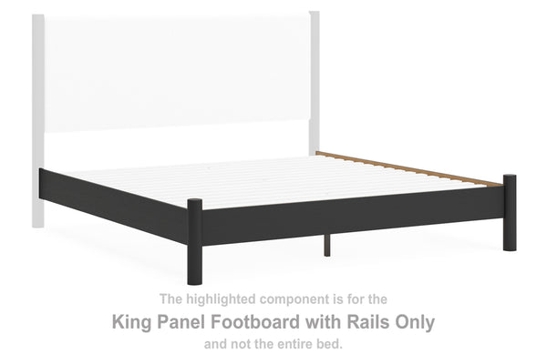 Cadmori King Panel Footboard w/Rails
