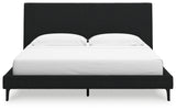 Cadmori King UPH Bed w/Roll Slats