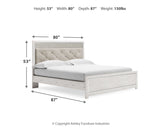 Altyra King Panel Bed