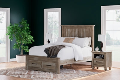 Yarbeck Queen Panel Bed with Storage