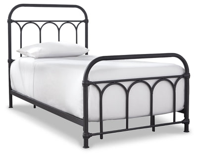 Nashburg Twin Metal Bed