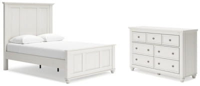 Grantoni Queen Panel Bed with Dresser