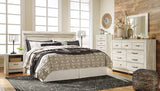 Bellaby Queen Panel Bed with 2 Nightstands