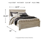 Bellaby Queen Panel Bed with 2 Nightstands