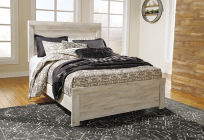 Bellaby Queen Panel Bed with Mirrored Dresser