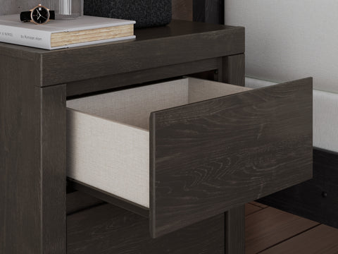 Parlayon Two Drawer Night Stand