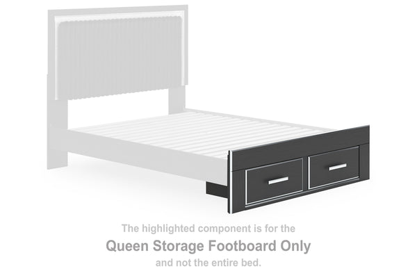 Birmonton Queen Storage Footboard
