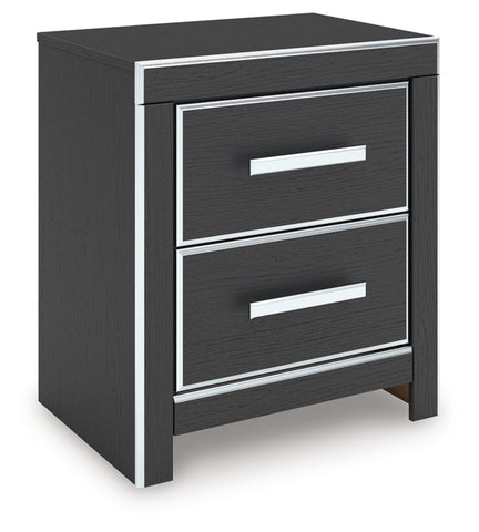 Birmonton Two Drawer Night Stand