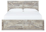 Hodanna King Crossbuck Panel Bed