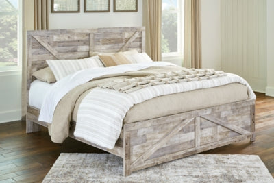 Hodanna King Crossbuck Panel Bed