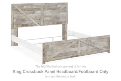 Hodanna King Crossbuck Panel Headboard/Footboard