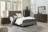 Wittland Queen Upholstered Panel Bed