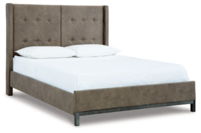 Wittland Queen Upholstered Panel Bed