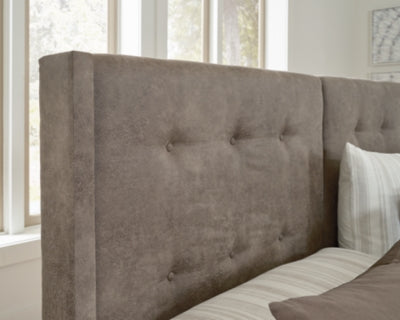 Wittland King/California King Upholstered Panel Headboard