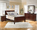 Alisdair Full Sleigh Bed with Mattress