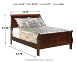 Alisdair Full Sleigh Bed with 2 Nightstands