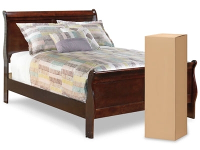 Alisdair Full Sleigh Bed with Mattress