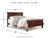 Alisdair Queen Sleigh Bed with 2 Nightstands