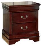 Alisdair Twin Sleigh Bed with Mirrored Dresser, Chest and Nightstand