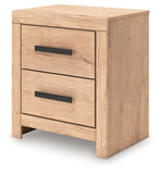 Sanginlane Two Drawer Night Stand