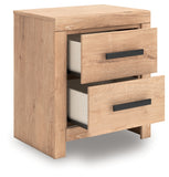 Sanginlane Two Drawer Night Stand