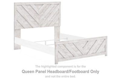 Cayboni Queen Panel Headboard/Footboard