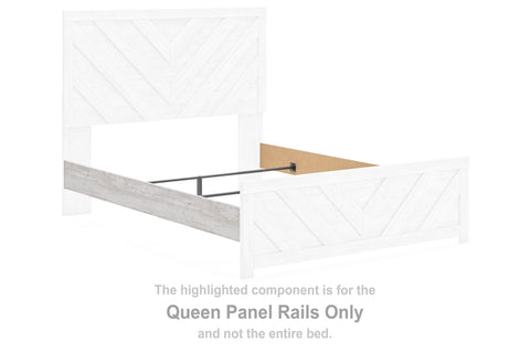 Cayboni Queen Panel Rails