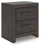 Prendonea Two Drawer Night Stand