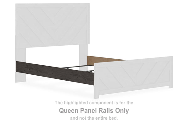 Prendonea Queen Panel Rails