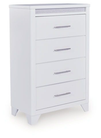 Frostlyn Four Drawer Chest