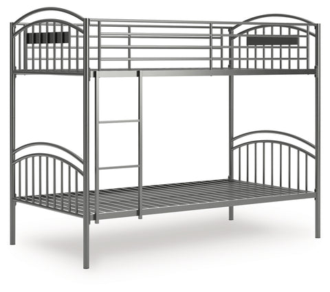Hilletran Twin/Twin Bunk Bed w/Ladder