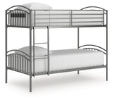 Hilletran Twin/Twin Bunk Bed w/Ladder
