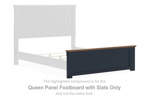 Landocken Queen Panel Footboard w/Slats