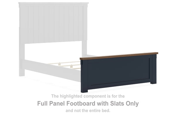 Landocken Full Panel Footboard w/Slats