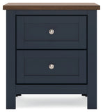 Landocken Two Drawer Night Stand