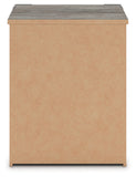 Frandern Two Drawer Night Stand
