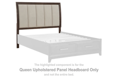 Brueban Queen Upholstered Panel Headboard