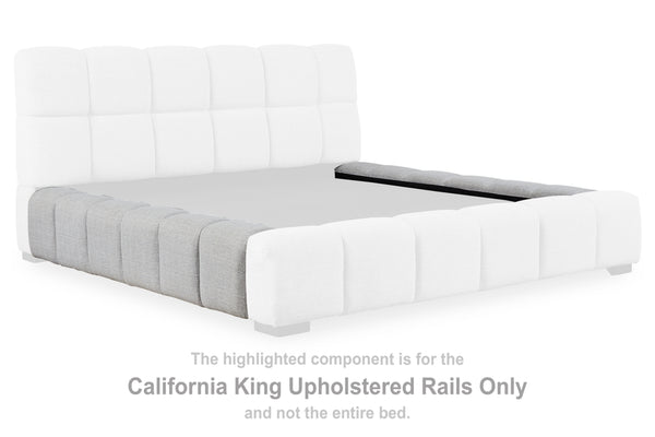 Jesstean California King UPH Rails