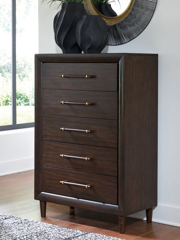 Dantenton Five Drawer Chest