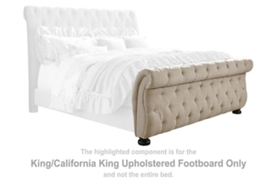 Willenburg King/California King Upholstered Footboard