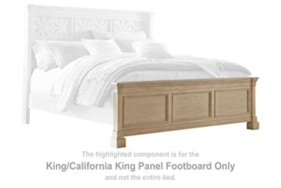 Bolanburg King/California King Panel Footboard