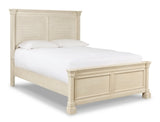 Bolanburg Queen Panel Bed with Mirrored Dresser, Chest and Nightstand