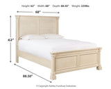 Bolanburg Queen Panel Bed with Mirrored Dresser